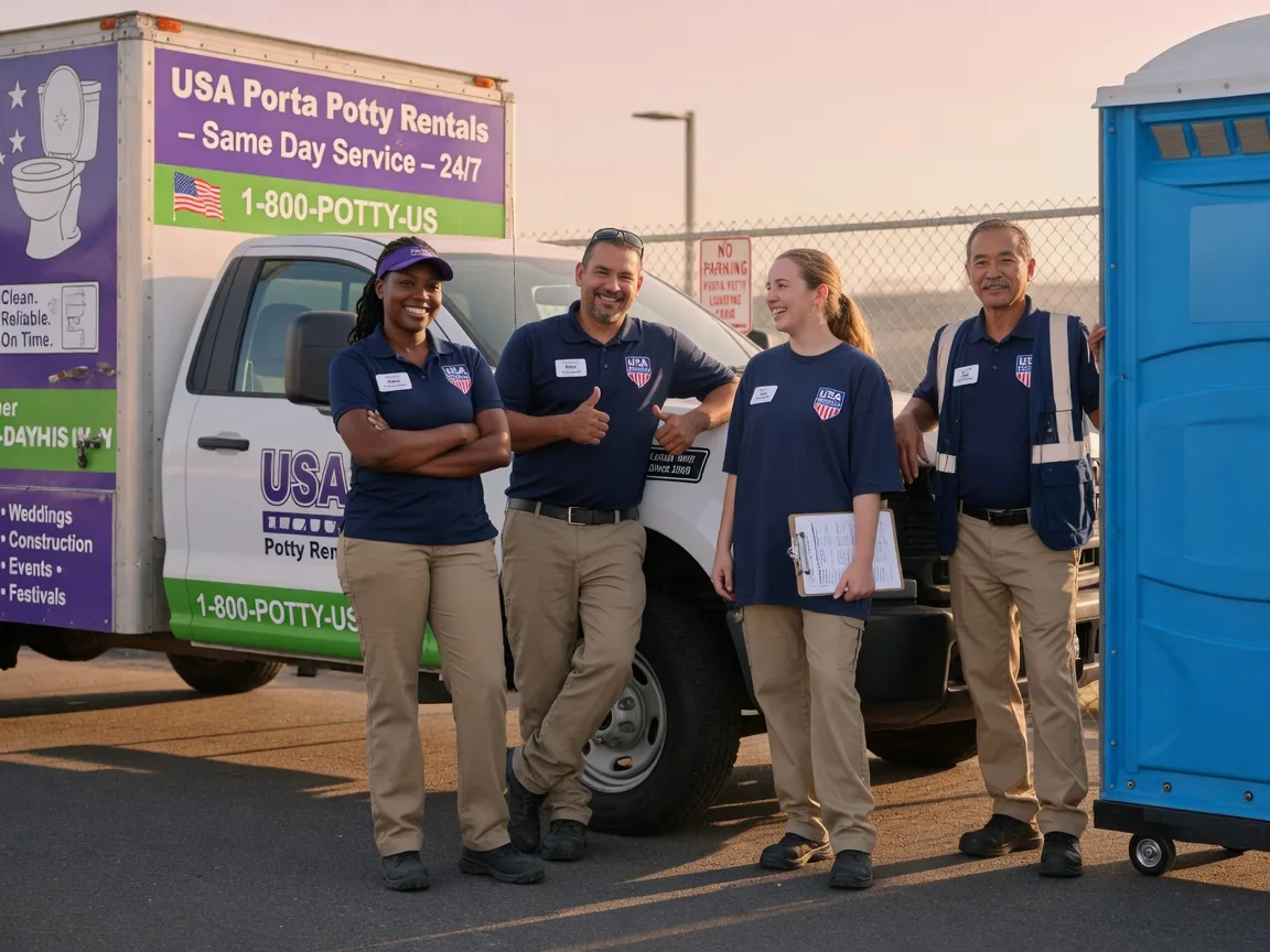 Porta Potty Rental company in North Robinson, OH